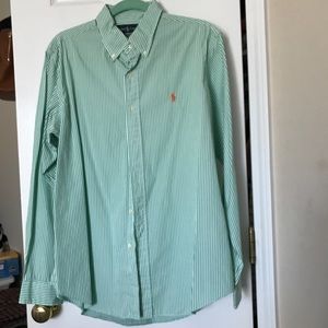 Men’s Ralph Lauren Green Button Down - Size L